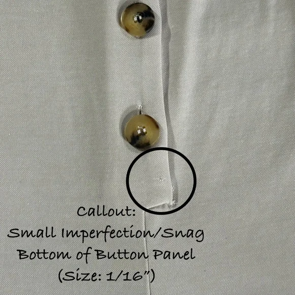 Bershka Beige Button Down Jumpsuit with Tie Waist, Medium - Picture 11 of 16